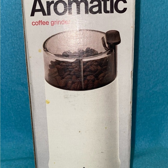 BRAUN Aromatic Coffee Grinder for coffee beans model #KSM 2 vintage tested white - Picture 8 of 11